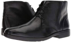 Bostonian Men’s Birkett Mid Chukka Boot black leather