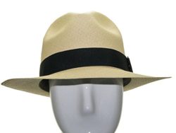 CARTER FEDORA Panama Hat Natural Straw Stylish
by Ultrafino