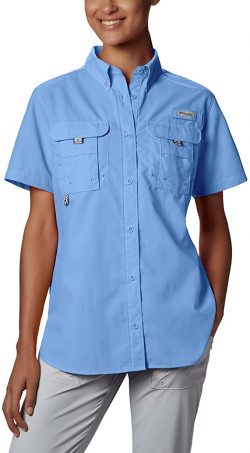 Columbia Women’s PFG Bahama II UPF 30 Short Sleeve Fishing Shirt
