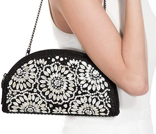Eric Javits Luxury Fashion Designer Women’s Handbag , black