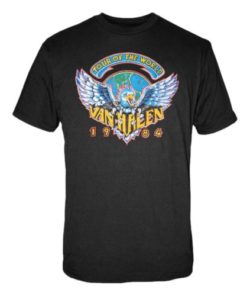 FEA Men’s Van Halen 1984 Tour Of The World Men’s T-Shirt