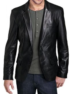 Leather Junction Men’s Coat Blazer Jacket