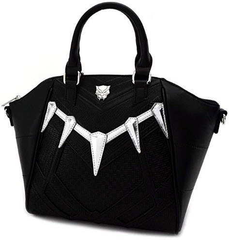 Loungefly Black Panther Faux Leather Handbag