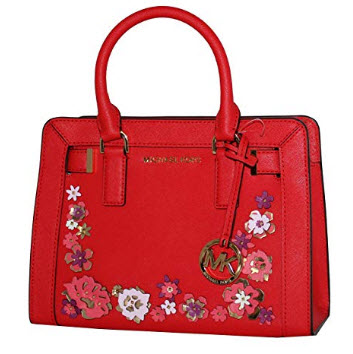 MICHAEL Michael Kors Women’s Dillon TOP ZIP SMALL Leather Satchel Handbag