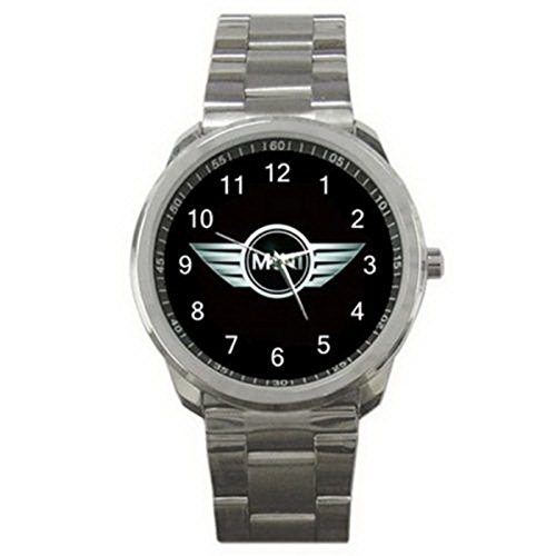 HSS149	Mini Cooper Car Automobile Logo #A Sport Metal Watch by Wristwatches