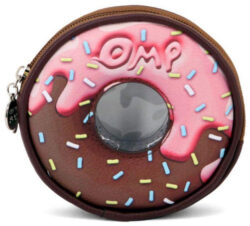 Oh My Pop! Choconut-Round Purse Coin Pouch, 12 cm,Multicolour
