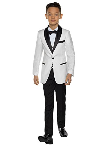 Paisley of London Boys Tuxedo, Boys Dinner Suit, Boys Prom Suits, 12-18 Months – 14 Years