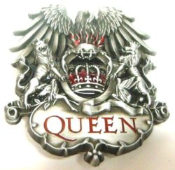 Queen Band Belt Buckle (Brand New) by American Pride