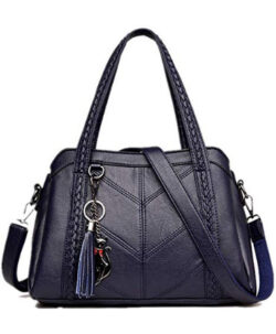 Richware Women Fashion Handbag Soft PU Leather Casual Shoulder Bags Large Capacity Tote Purse fo ...