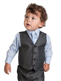 Shiny Penny Boys Charcoal & Blue Suit, Page boy Suits, 3 months – 8 years