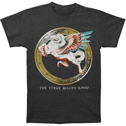Steve Miller Band Men’s Colorful Pegasus T-shirt Grey
