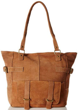 Tresori Women’s Real Leather Suede Shoulder Bag