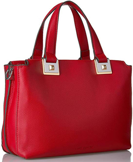 Vince Camuto Bitty Satchel, cherry red